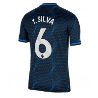 Chelsea Thiago Silva #6 Auswärtstrikot 2023-24 Kurzarm